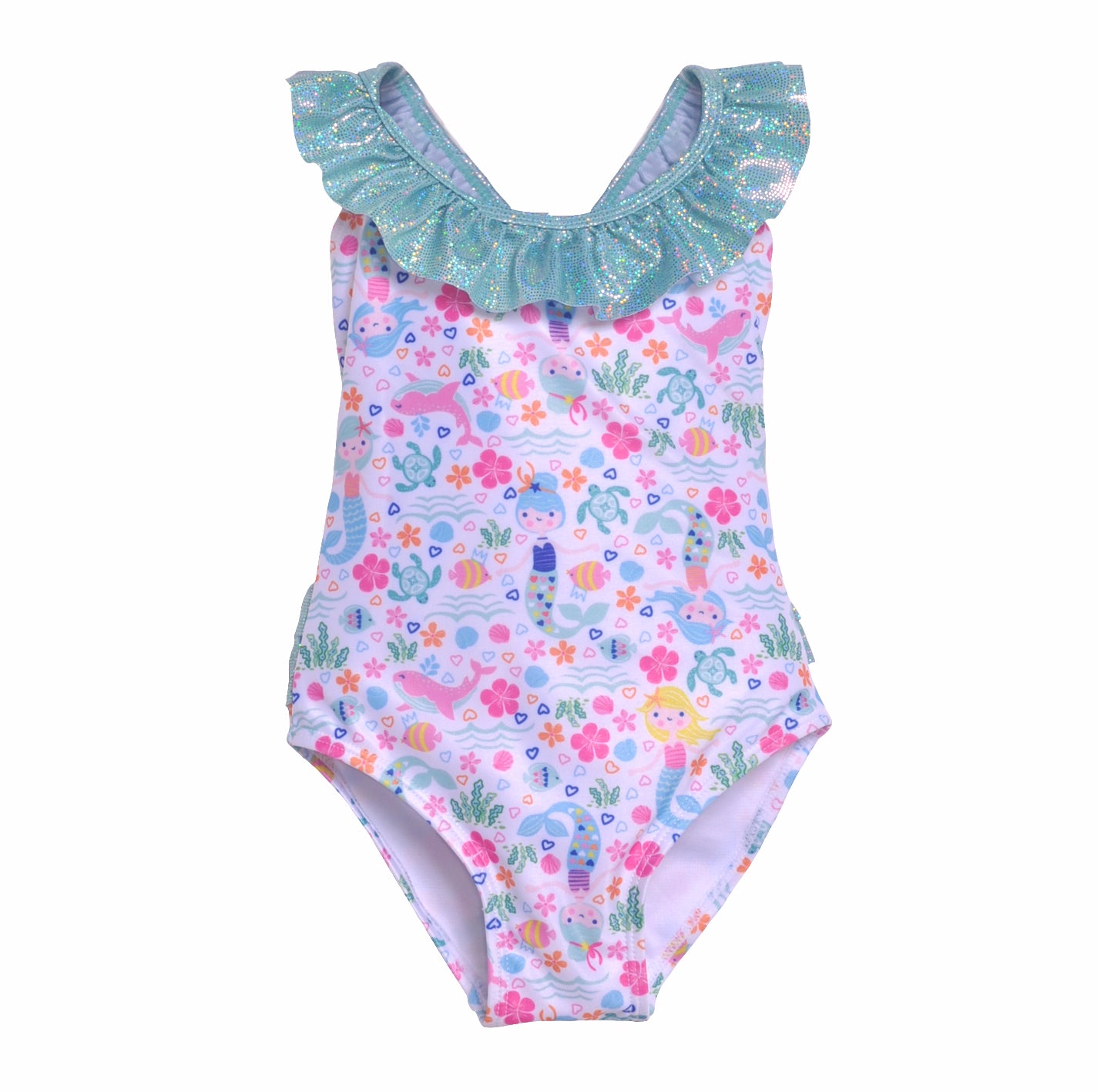 UPF 50+ Mindy Crossback Swimsuit (Recycled) – FlapHappy